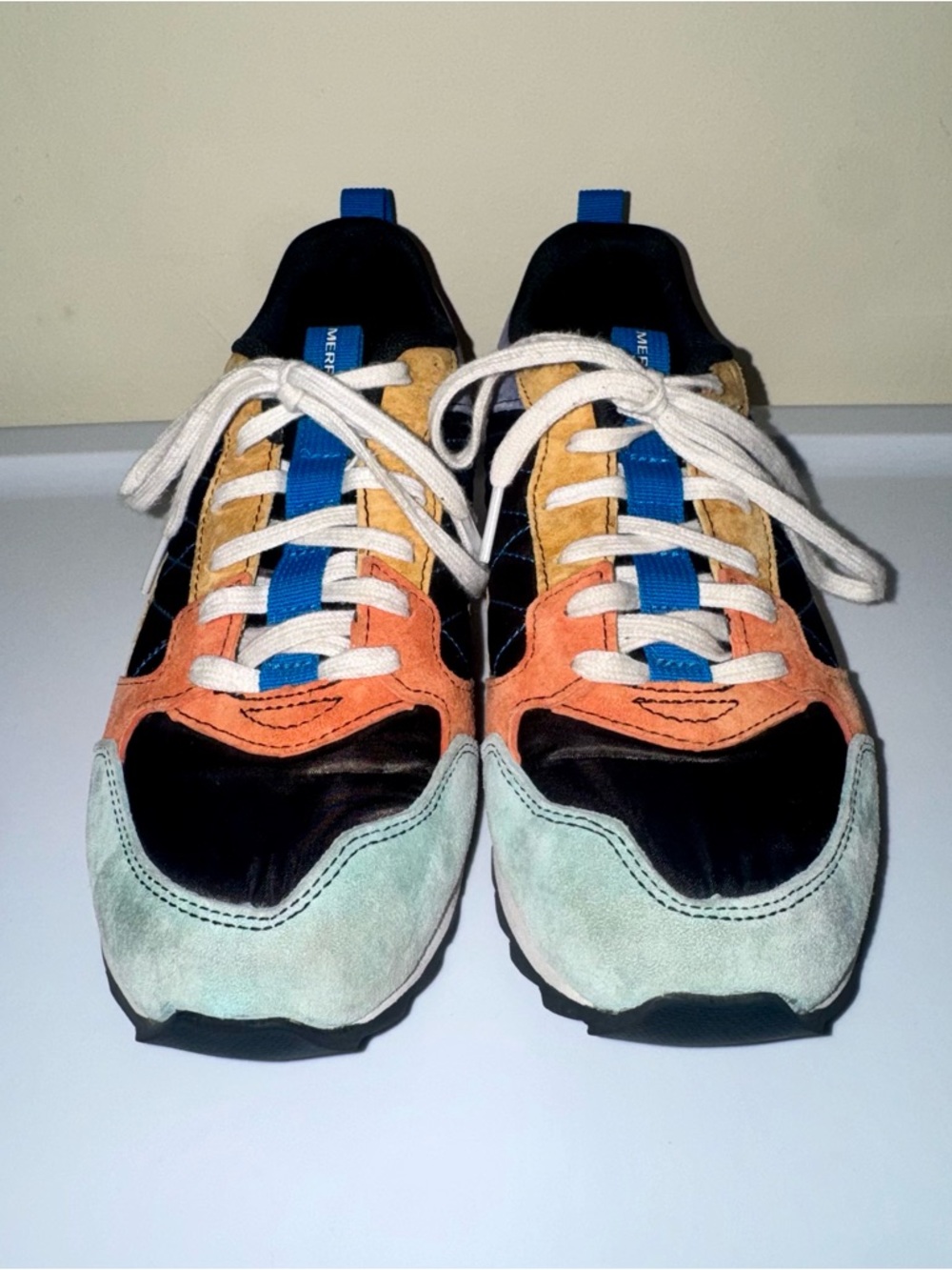Merrell Alpine 83 Suede Colorblock Retro Sneakers - Picture 2 of 14